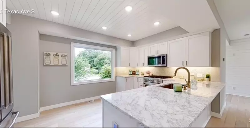 Kitchen Remodeling 3D view