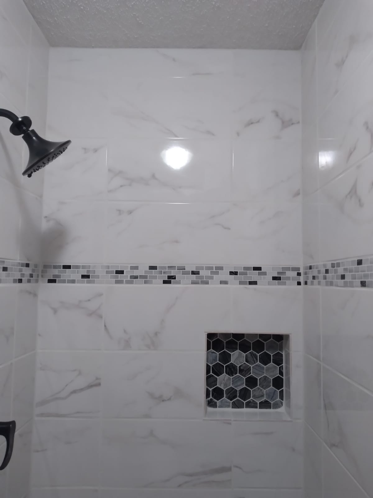 Tile work bathroom
